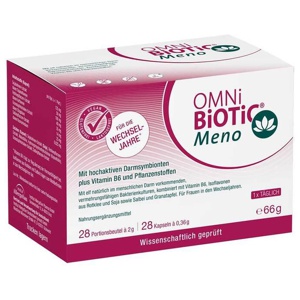 Omni Biotic Meno 28x2 g Sachets + 28 Kapseln, 1 St Kombipackung Produktbild