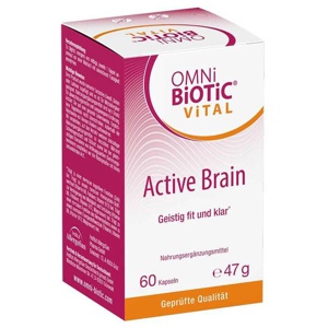 Omni Biotic Vital Active Brain Kapseln Produktbild
