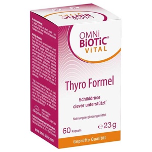 Omni Biotic Vital Thyro Formel Kapseln, 60 St Kapseln Produktbild