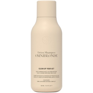 Omniblonde Clean Up Your Act Detox Shampoo 300 ml produktbillede