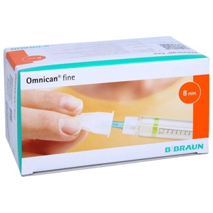 OMNICAN fine Pen Kanüle 31 G 0,25x8 mm 100 St Kanüle Produktbild