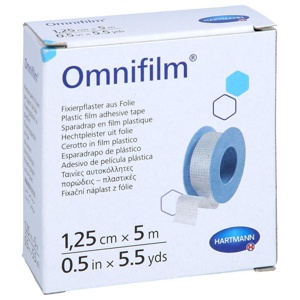 OMNIFILM Fixierpflaster Folie 1,25 cmx5 m Produktbild