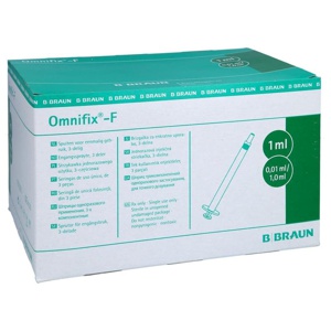OMNIFIX F Duo Spr.1 ml 25 G 0,5x16 mm latexfrei Produktbild