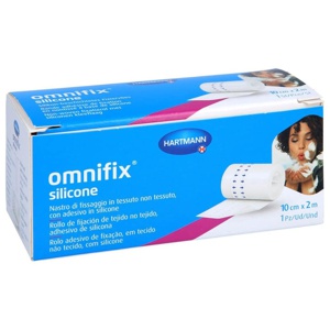 OMNIFIX silicone Fixiervlies 10 cmx2 m Produktbild