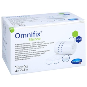 OMNIFIX silicone Fixiervlies 10 cmx5 m Produktbild
