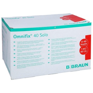 OMNIFIX Solo Insulinspr.1 ml U40 Produktbild