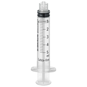 Omnifix Sprøyte 5ml Luer lock 100 stk produktbilde