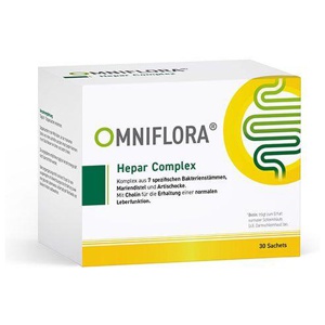 OMNIFLORA Hepar Complex 30 St Beutel Produktbild