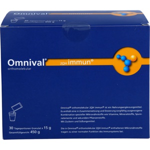 OMNIVAL orthomolekul.2OH immun 30 TP Granulat Produktbild