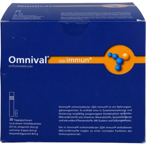 OMNIVAL orthomolekul.2OH immun 30 TP Trinkfl. Produktbild