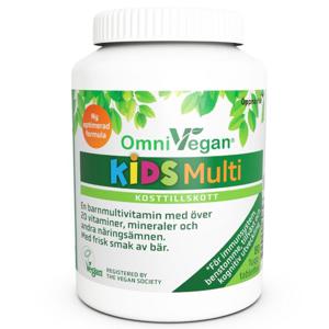 OmniVegan Kids 80 tuggtabletter produkt bild
