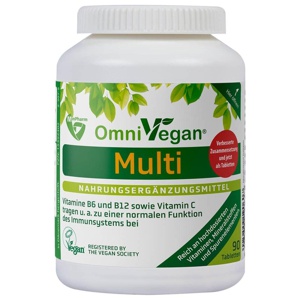 OMNIVEGAN Multi zertifiziert vegan Tabletten Produktbild