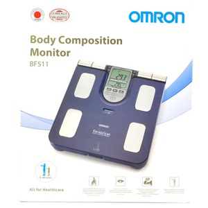 Omron BF511 Fedtmåler og Vægt - 1 stk. produktbillede