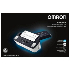OMRON Complete Blutzuckermessgerät + EKG Oberarm 1 St Produktbild