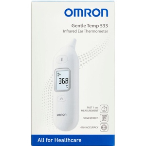 Omron Gentle Temp 533 Øretermometer Hvid - 1 stk. produktbillede