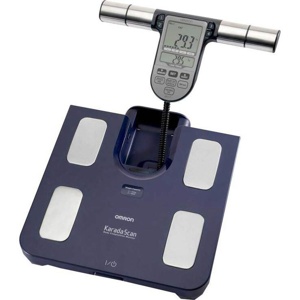 OMRON HBF-511B Körperfettwaage blau Produktbild