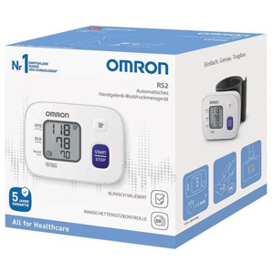 Omron RS2 Handgelenk Blutdruckmessgerät Hem-6161-D, 1 St n.v. Produktbild