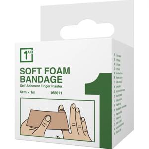 One-Aid Soft Foam Bandage 6 cm x 1 m, 1 st produkt bild