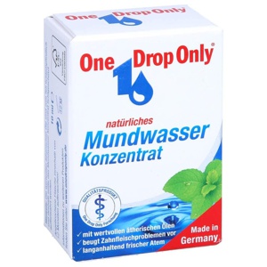 ONE DROP Only natürl.Mundwasser Konzentrat Produktbild