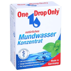 ONE DROP Only natürl.Mundwasser Konzentrat Produktbild
