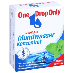 ONE DROP Only natürl.Mundwasser Konzentrat Produktbild