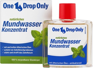 One Drop Only natürl.Mundwasser Konzentrat Minze Produktbild