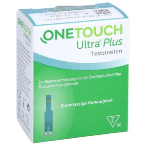 One Touch Ultra Plus Teststreifen 1X50 St Teststreifen Produktbild