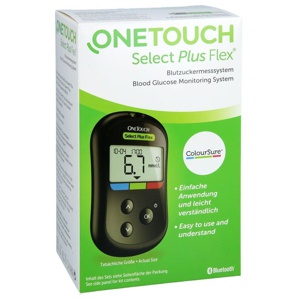 OneTouch Select Plus Flex Blutzuckermessgerät mmol/L 1 St Produktbild