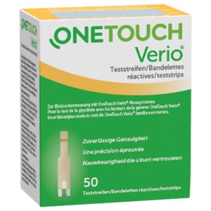 ONETOUCH Verio® Teststreifen, 50 St Teststreifen Produktbild