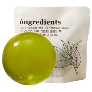 Ongredients Jeju Green Tea Cleansing Ball 110g produkt bild