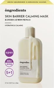 Ongredients Skin Barrier Calming Mask 6pcs 27 ml produkt bild
