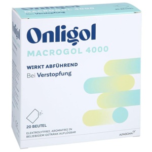 ONLIGOL Macrogol 4000 Plv.z.Herst.e.Lsg.Sachet Produktbild
