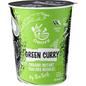 ONOFF SPICES Instant Nudelsuppe Økologisk   Grøn Karry produktbillede