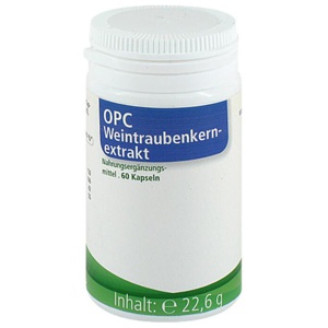 OPC Weintraubenkernextrakt Kapseln, 60 St Kapseln Produktbild