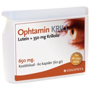 Ophtamin Krill Kaps 60 stk. produktbillede