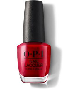 OPI Nail Lacquer Classic Color Nail Polish Red Hot Rio produkt bild