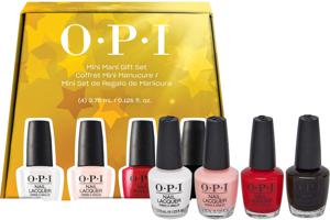 OPI Holiday Collection Mini Mani Gift Set Nail Lacquer 4pc Mini Pack 4 pcs produkt bild
