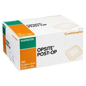 OPSITE Post-OP 5x6,5 cm Verband einzeln steril Produktbild