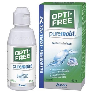 Opti-Free PureMoist Travel Pack 90 ml produkt bild