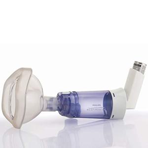 OptiChamber Diamond med ansiktsmask Large över 5år/vuxen, 1 styck produkt bild