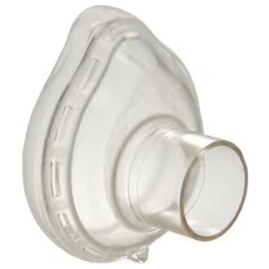 Optichamber Lite Touch maske str S 0-18 måneder 1 stk produktbilde