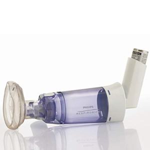 OptiChamber med ansiktsmask Small 0-18 månader 1styck produkt bild