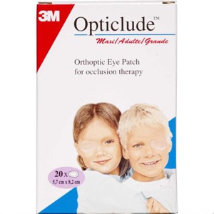 Opticlude Maxi 5,7 x 8,2 cm 20 stk. produktbillede