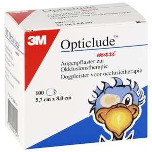 OPTICLUDE maxi 5,7x8 cm 1539/100 Produktbild