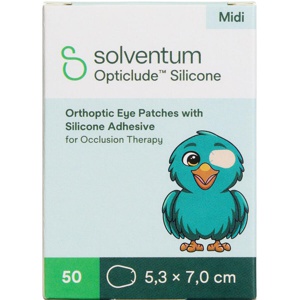Opticlude Silicone Midi Pige 50 stk produktbillede
