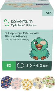 Opticlude Silicone Ögonförband Barn Mini PG, 50 st produkt bild