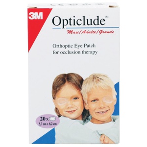Opticlude øyelapp maxi 20 stk produktbilde
