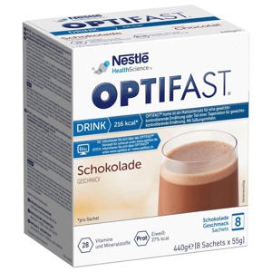 OPTIFAST DRINK Schokolade 8X55 g Pulver Produktbild