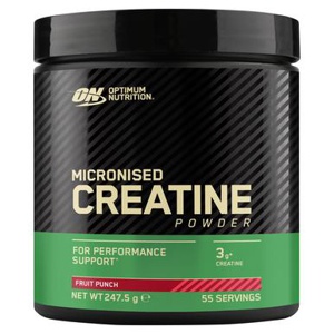 Optimum Nutrition Creatine Powder Flavoured Fruit Punch 247.5g product image