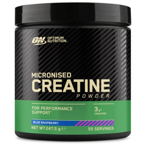 Optimum Nutrition Flavoured Creatine Powder Blue Raspberry produktbillede